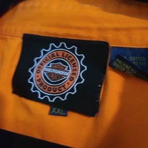 Harley Davidson Screaming Eagle long sleeve button down shirt XXL